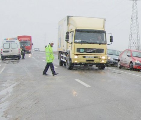 Coliziune frontală pe DN 2A